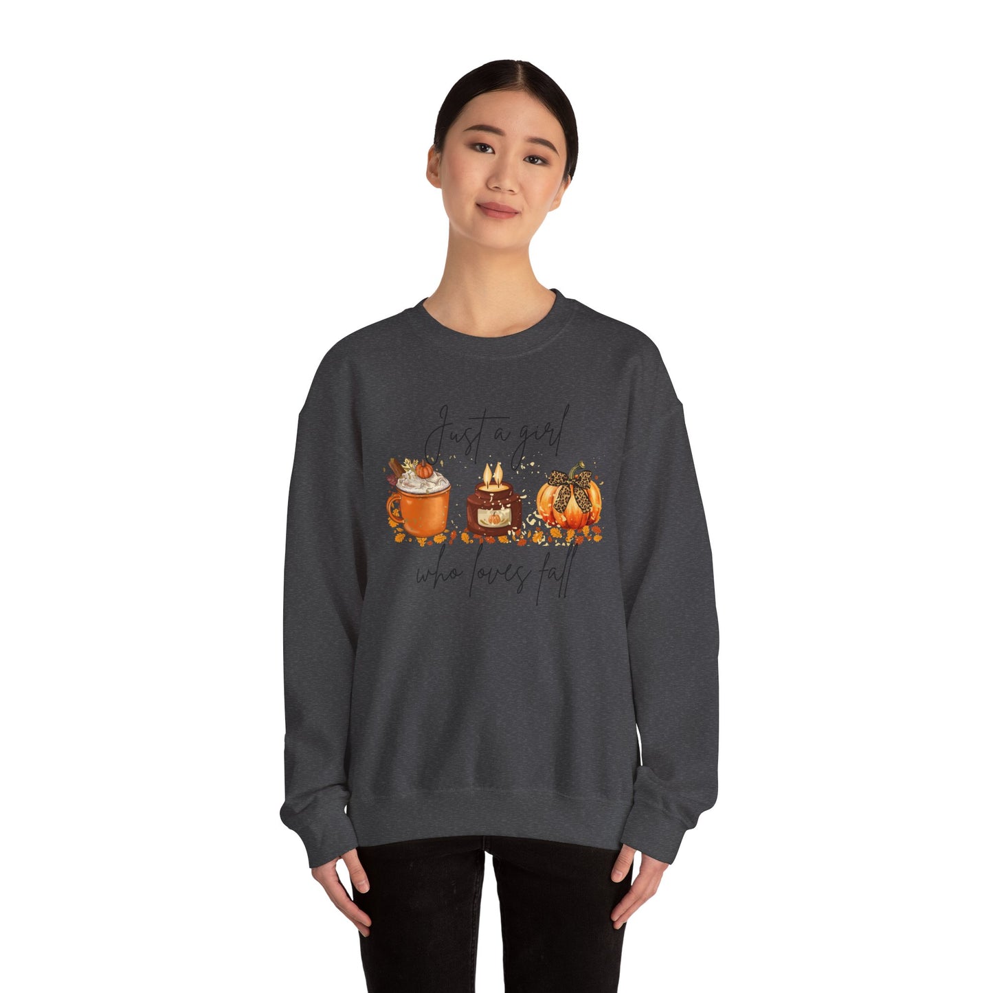 Just a Girl Who Loves Fall Sweatshirt