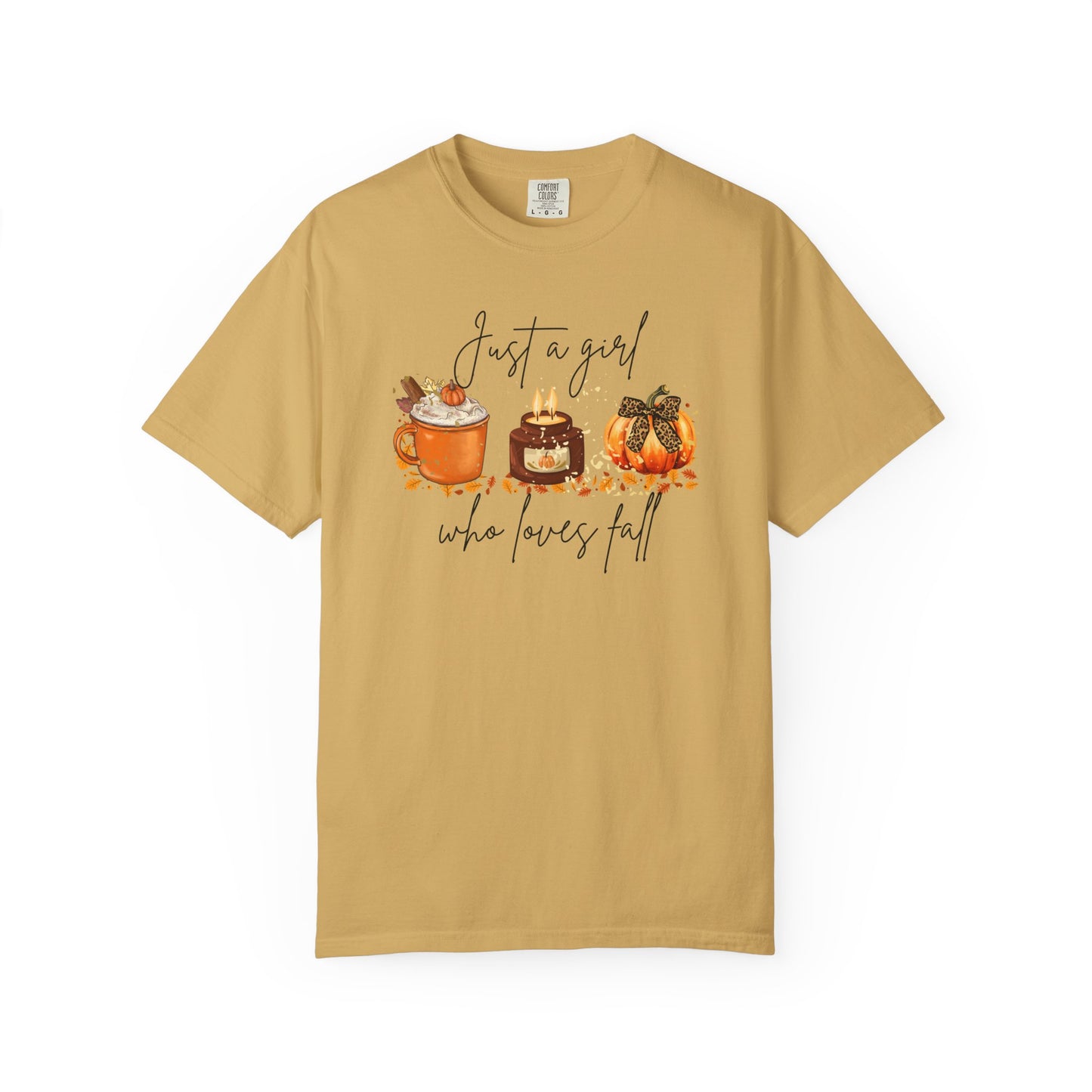 🍂 Just a Girl Who Loves Fall Tee 🍂 Comfort Colors Tee