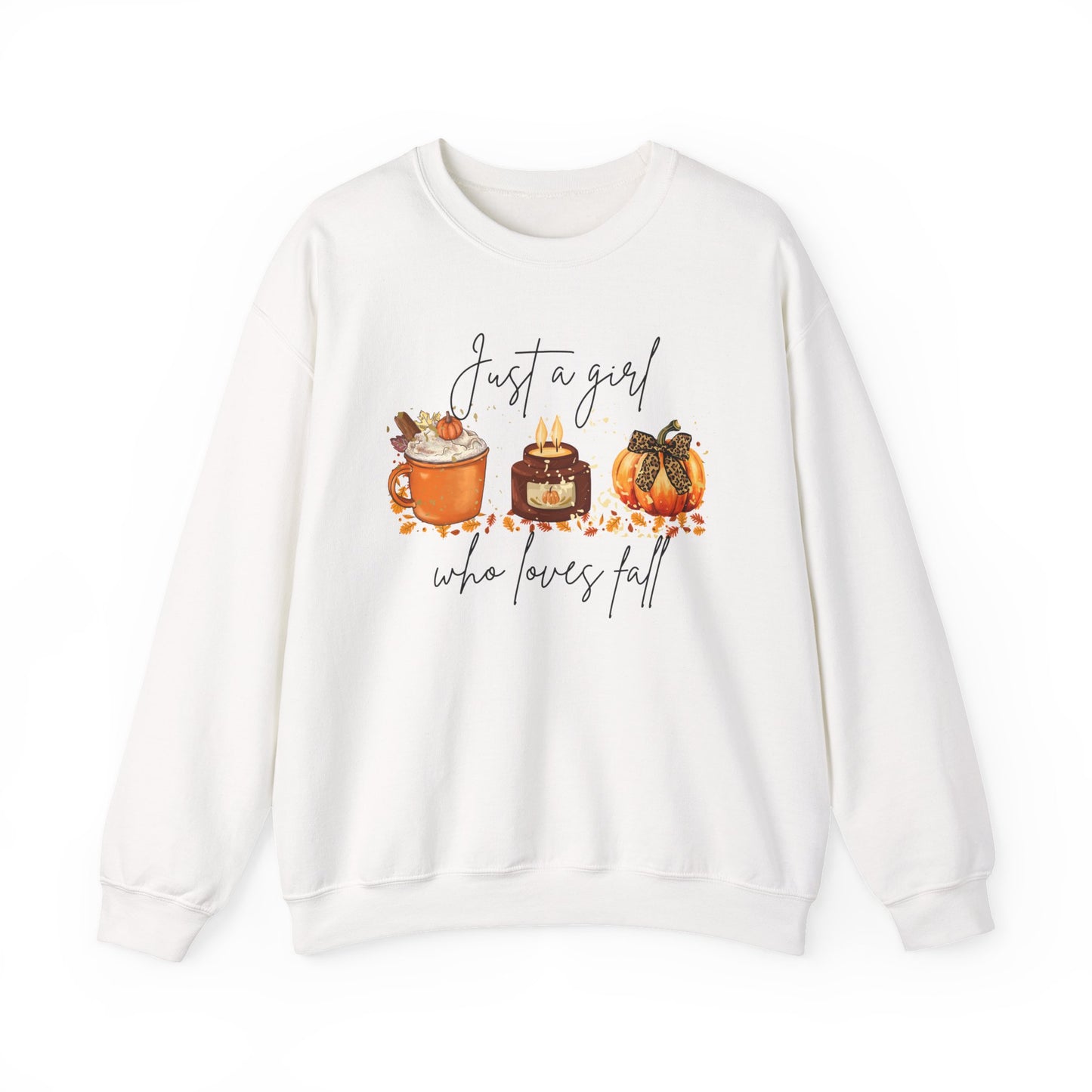 Just a Girl Who Loves Fall Sweatshirt