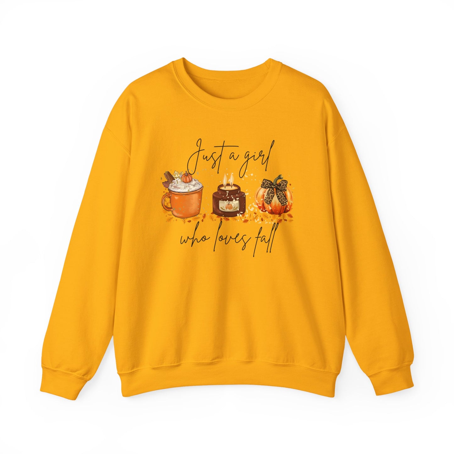 Just a Girl Who Loves Fall Sweatshirt