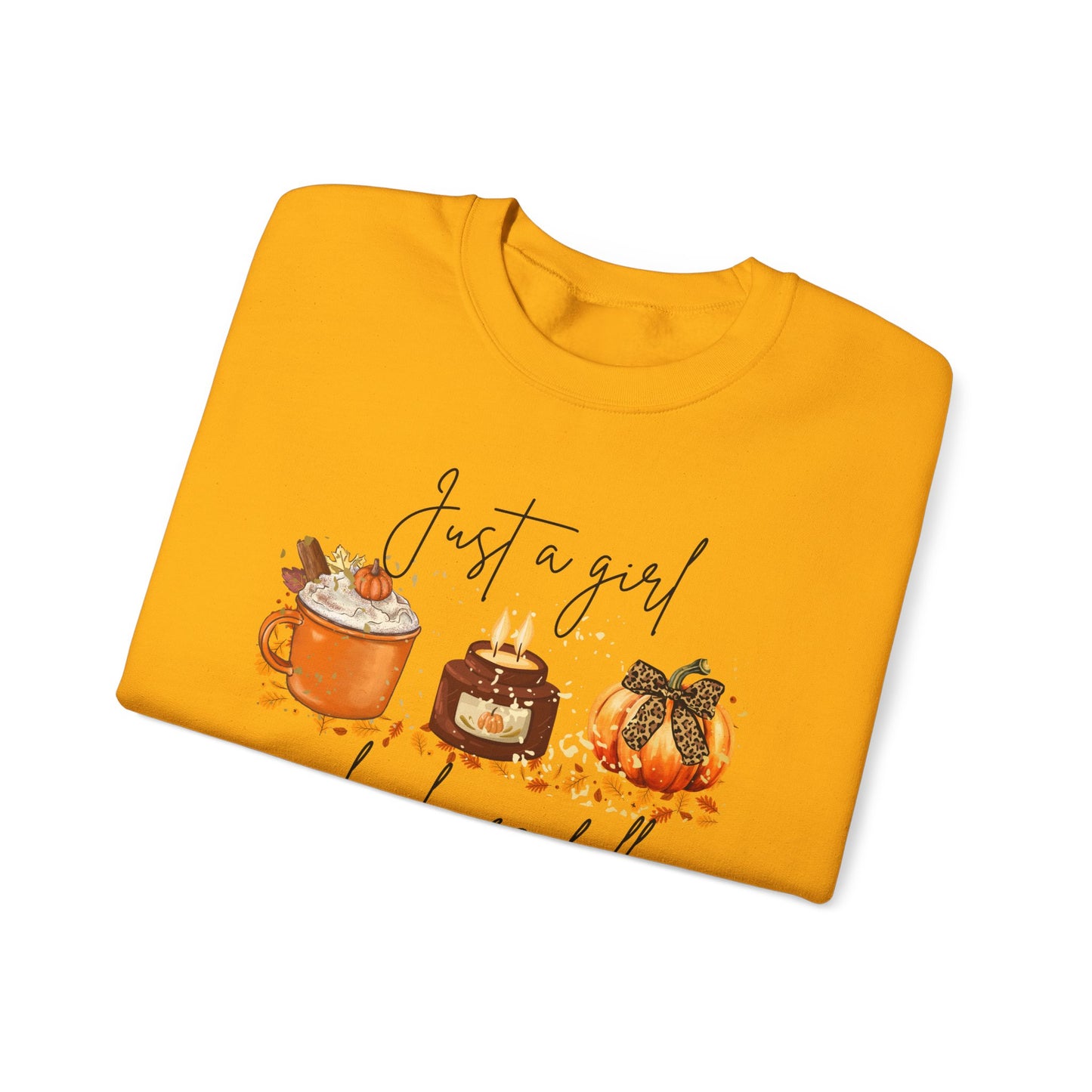Just a Girl Who Loves Fall Sweatshirt