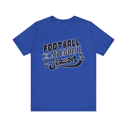 Football Season Unisex Tee - Perfect for Sports Fans, Game Day, Tailgating, Gift for Players, Football Lovers