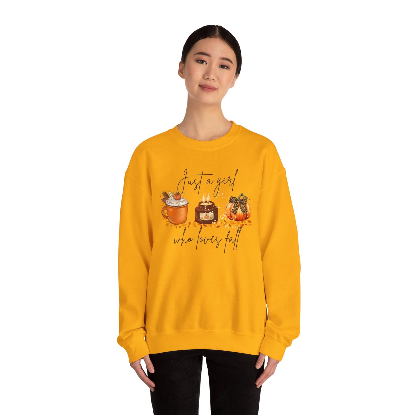 Just a Girl Who Loves Fall Sweatshirt