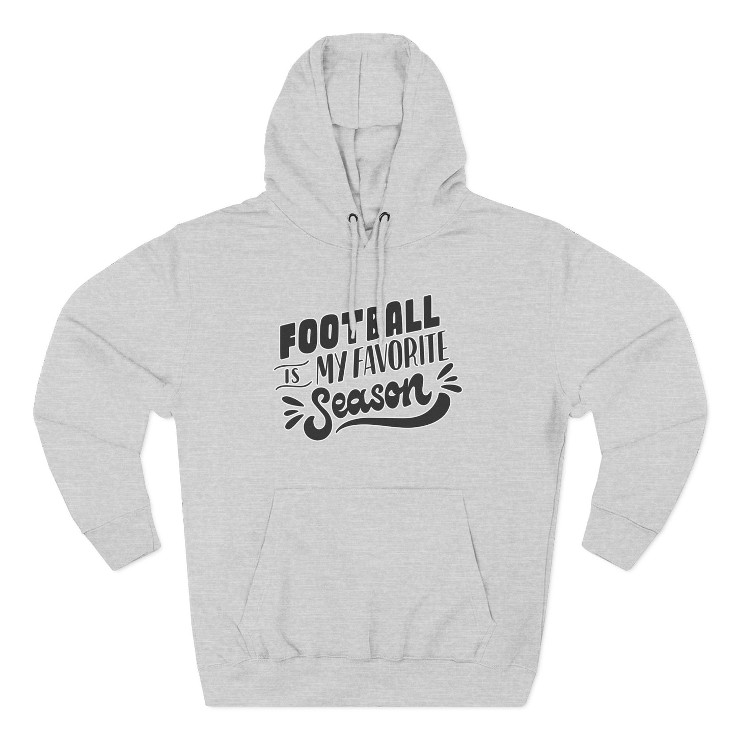 Football Season Hoodie, Cozy Pullover for Game Days, Fleece Sweatshirt, Perfect Gift for Sports Fans, Unisex Hoodie