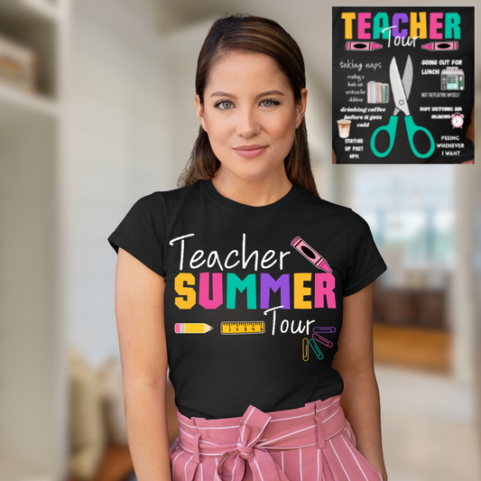 Teacher Summer Tour Tee