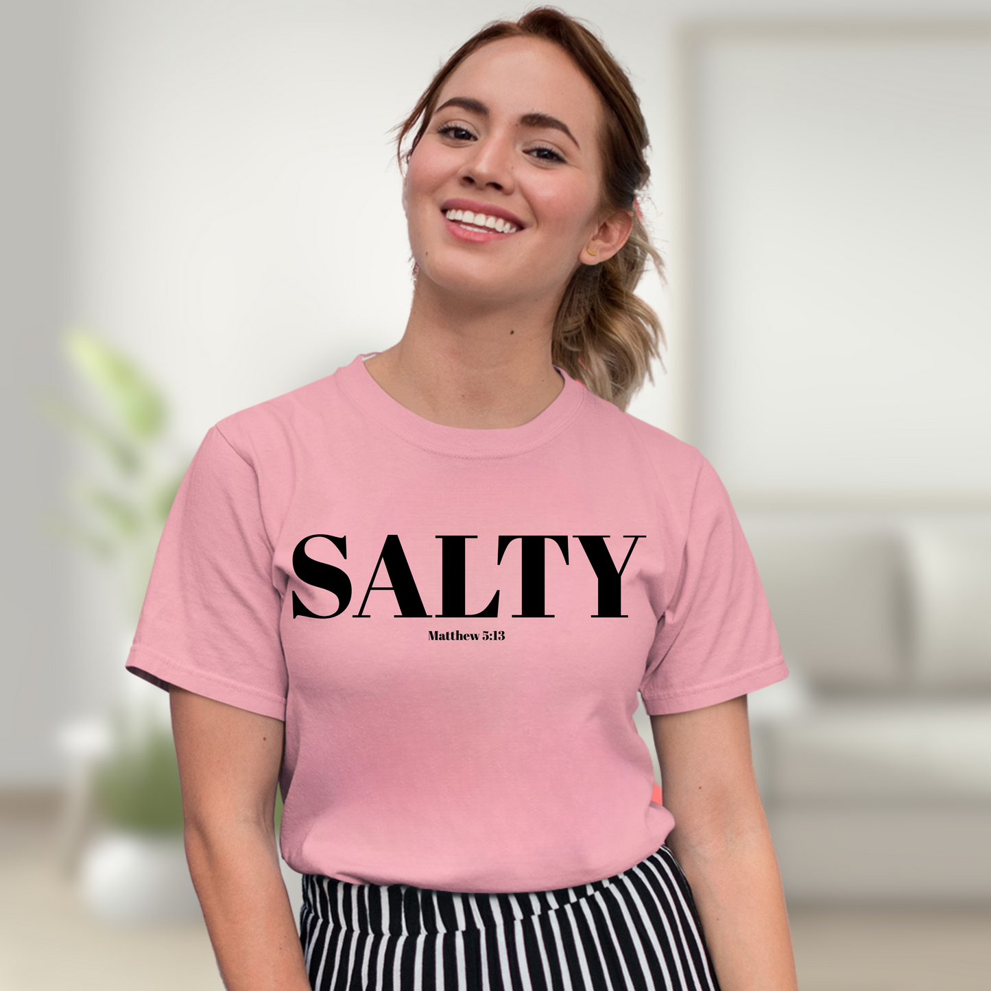 SALTY — Matthew 5:13 Christian T-Shirt