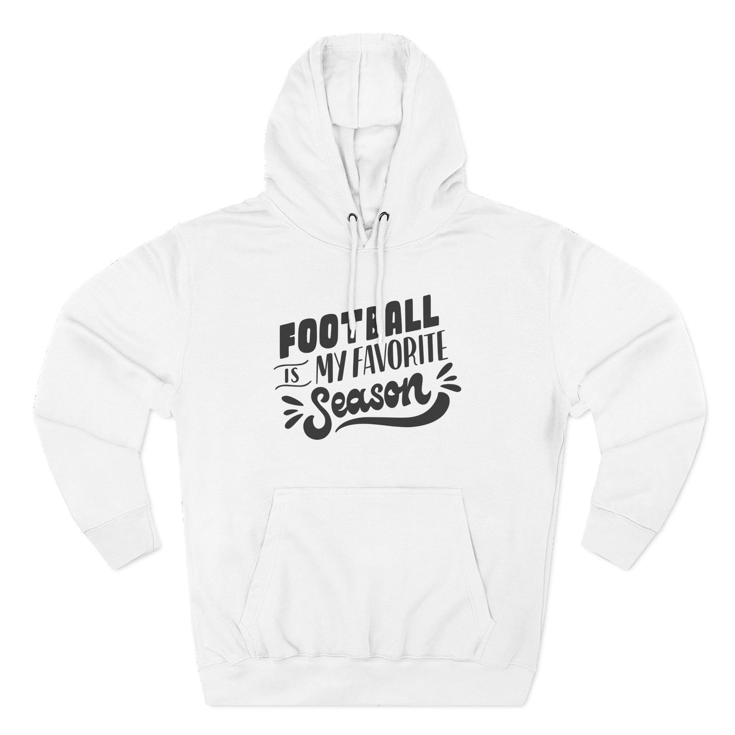 Football Season Hoodie, Cozy Pullover for Game Days, Fleece Sweatshirt, Perfect Gift for Sports Fans, Unisex Hoodie