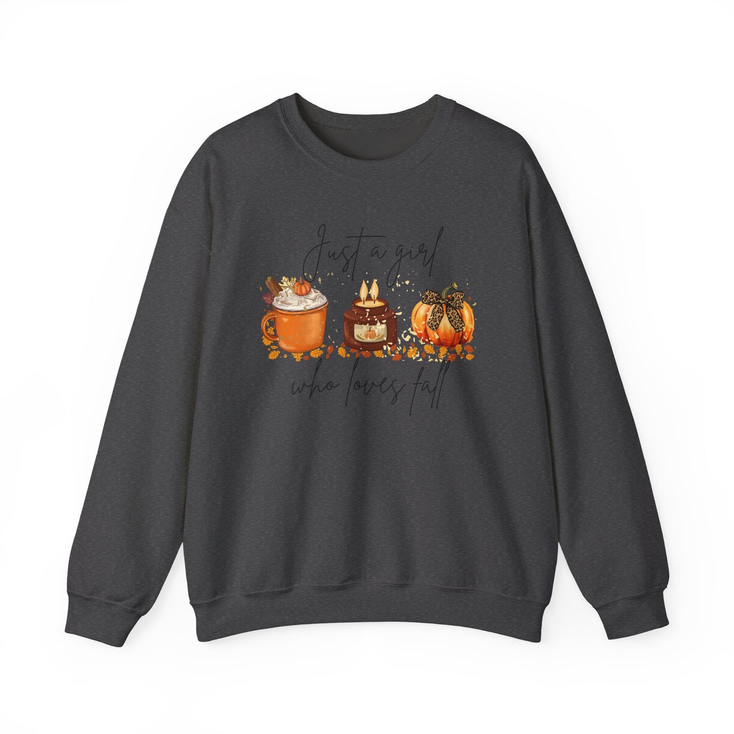 Just a Girl Who Loves Fall Sweatshirt