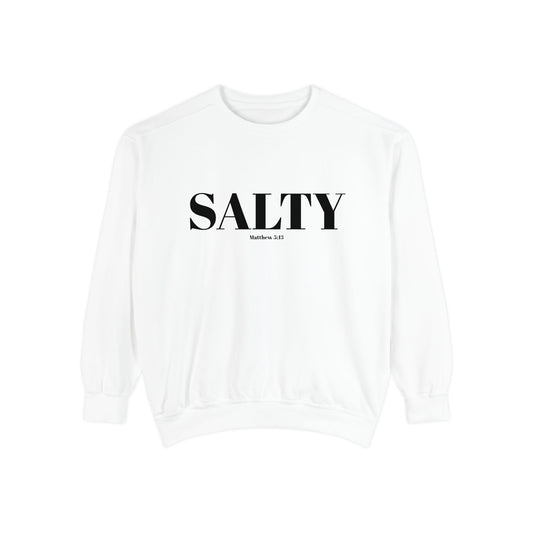 SALTY — Matthew 5:13 Christian Sweatshirt
