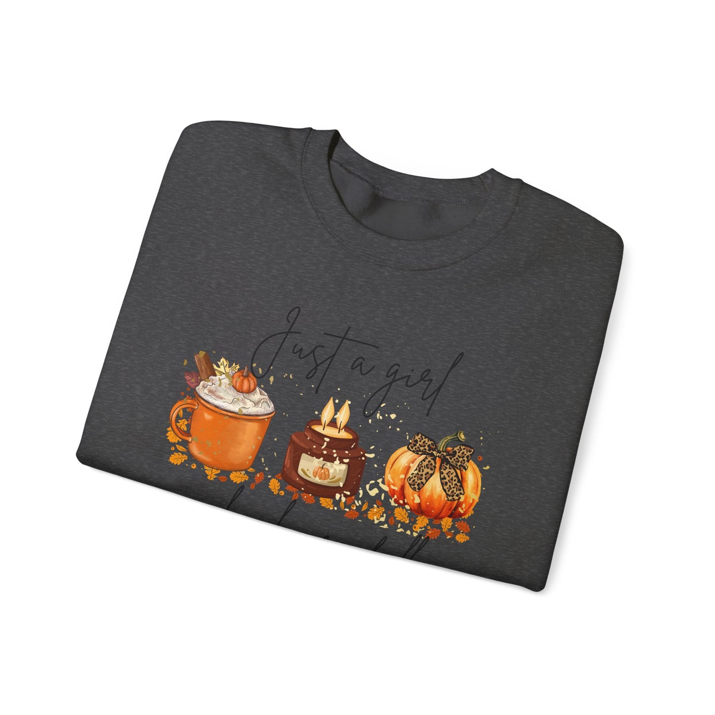 Just a Girl Who Loves Fall Sweatshirt