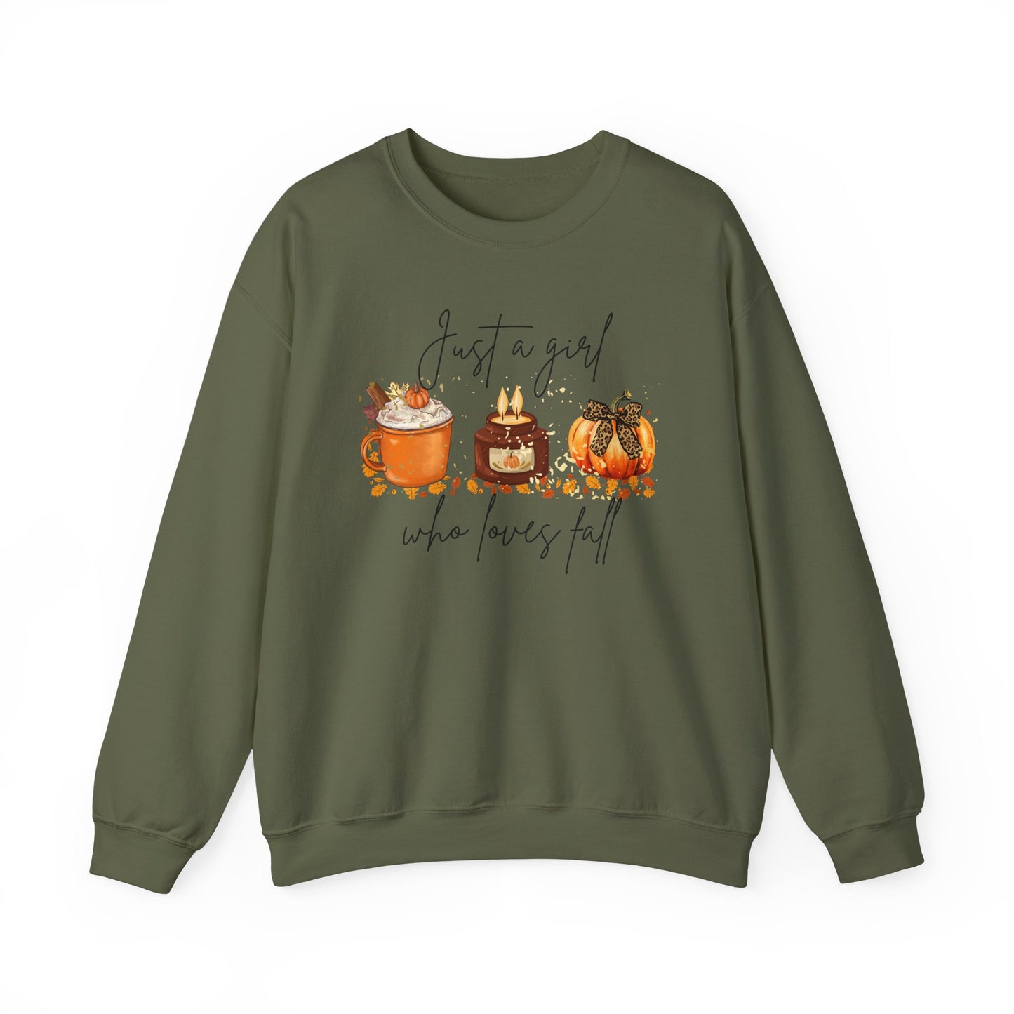 Just a Girl Who Loves Fall Sweatshirt