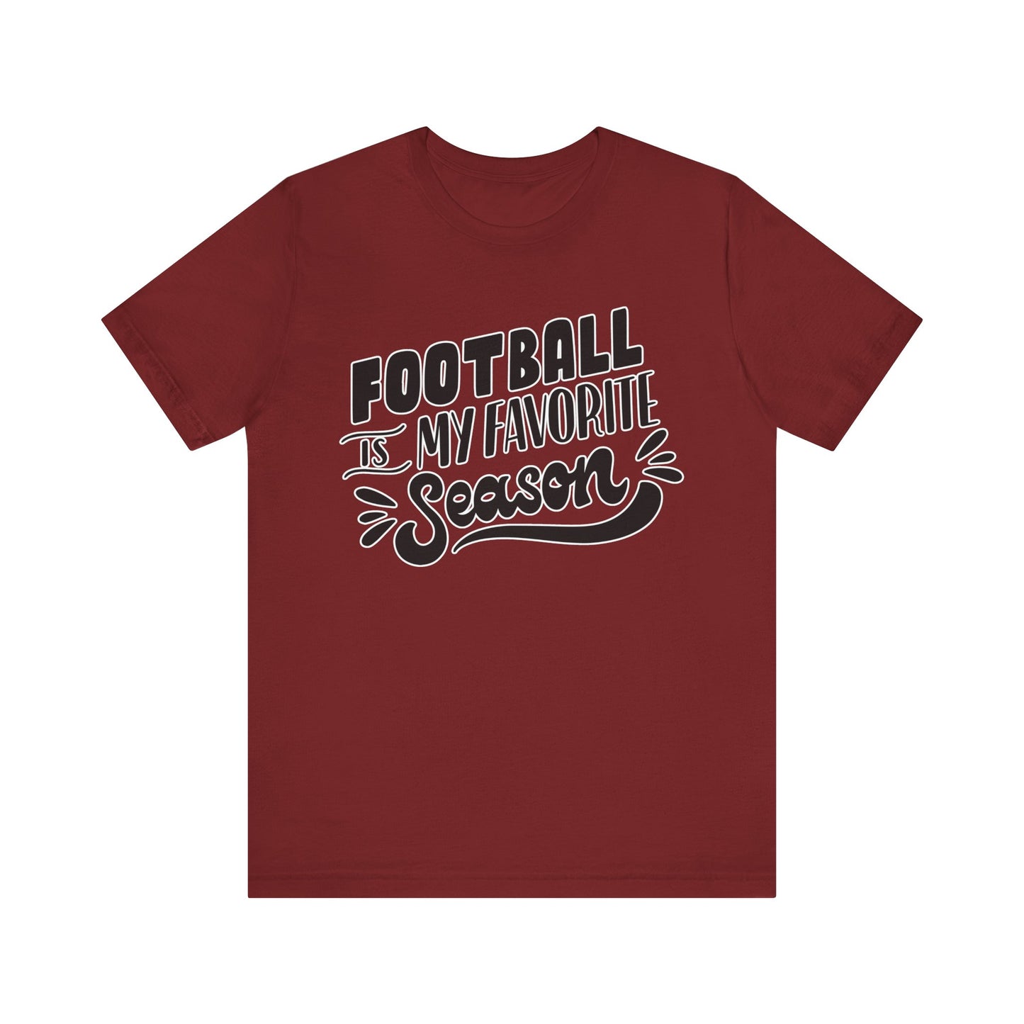 Football Season Unisex Tee - Perfect for Sports Fans, Game Day, Tailgating, Gift for Players, Football Lovers